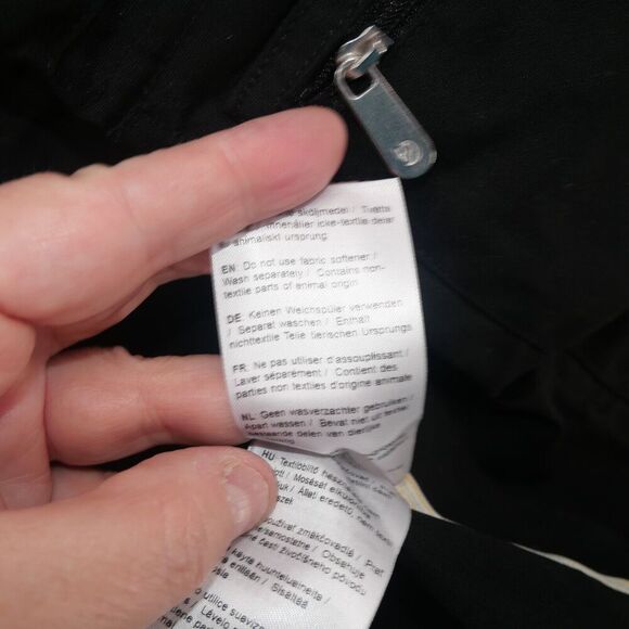 NEW Fjallraven Men's Small Raven BLACK Jacket Greenland G-1000 w/ Pullout Hood - Picture 9 of 14